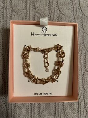 House of Harlow 1960 Link Bracelet